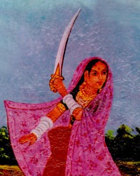 The brave Rani of Nagaka Village