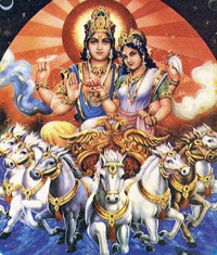 Surya Dev and Randal Mataji