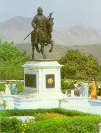 Statue of Mahara Pratap