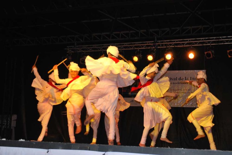 Maher Chaya Dandia Raas Group perfoming in Argentina