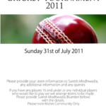 London Maher Cricket Tournament 2011