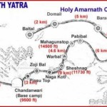 amarnath map Location in Jammu and Kashmir