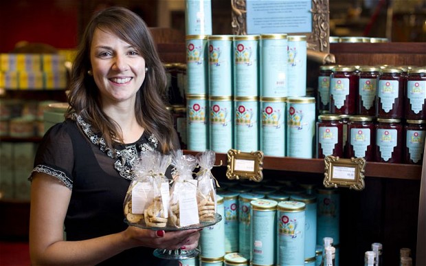 Rekha Mehr, founder of Pistachio Rose, an anglo-indian food start-up which supplies Fortnum & Mason