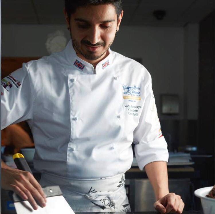 Sarju Ranavaya in world patisserie championships