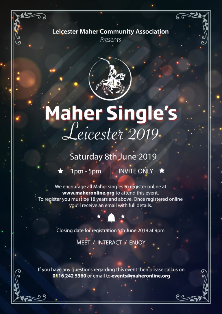 Maher Single's Event 2019