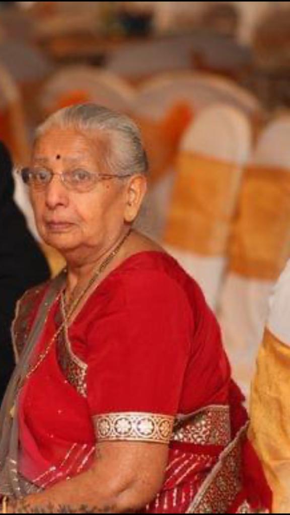 Tamuben Vejabhai Odedra passed away