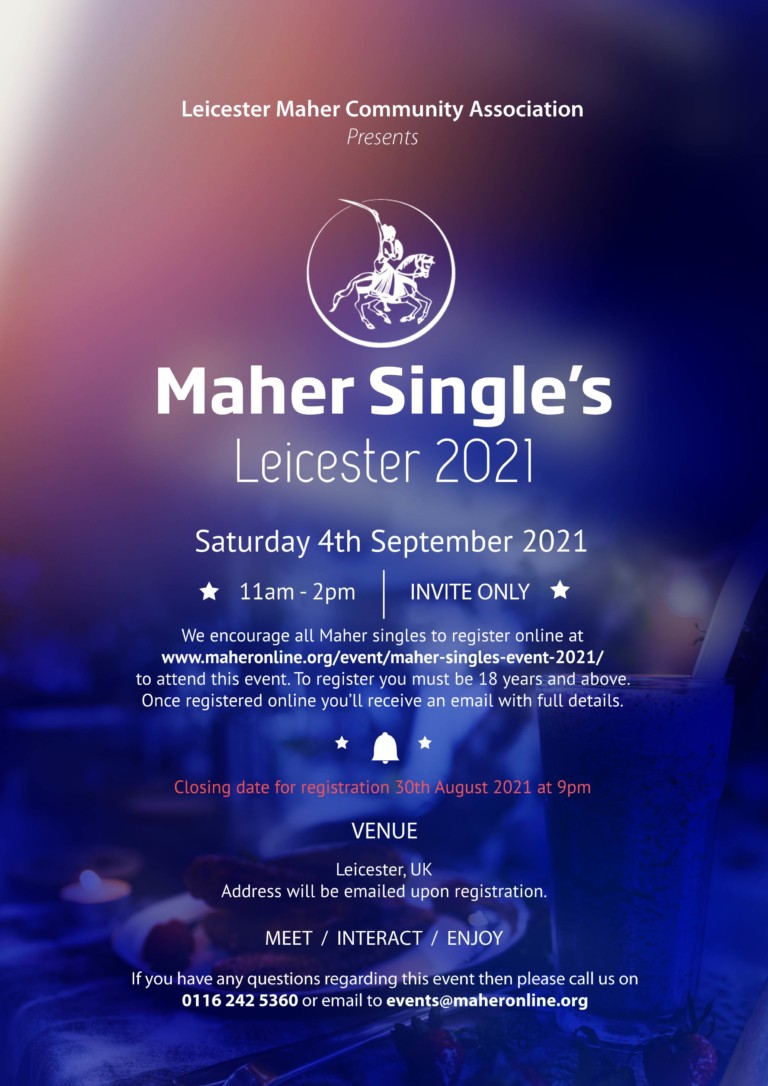 Maher Single’s Event 2021