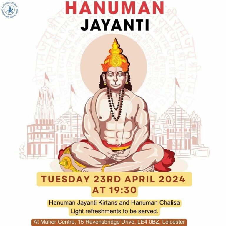 Hanuman Jayanti on Tuesday 23 April 2024
