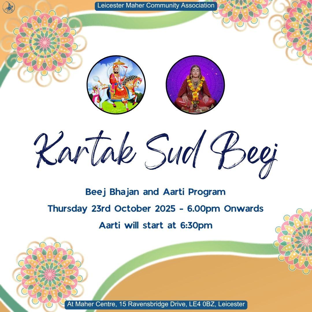 Kartak Sud Beej Bhajan on Thursday 23 October 2025